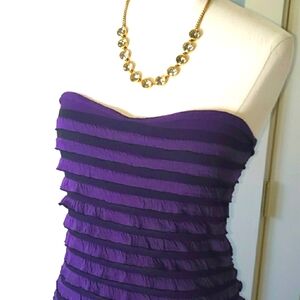 NWT, Jr: Ariella Strapless Dress, Junior Medium